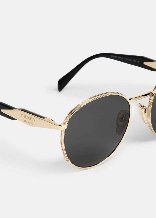 Round sunglasses prada on sale
