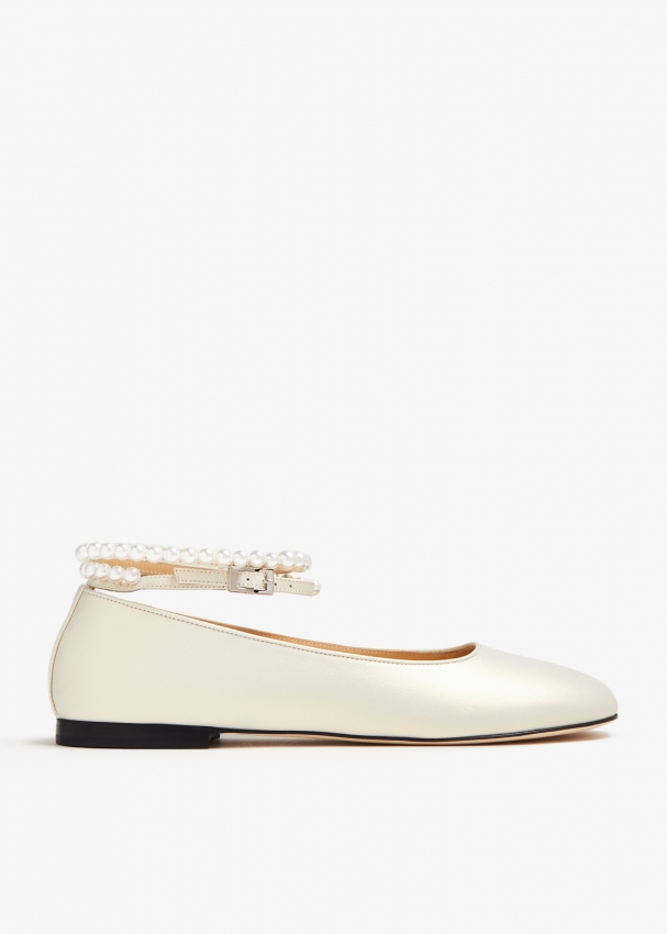 Mach Mach Sirene ballerinas for Women White in UAE Level Shoes