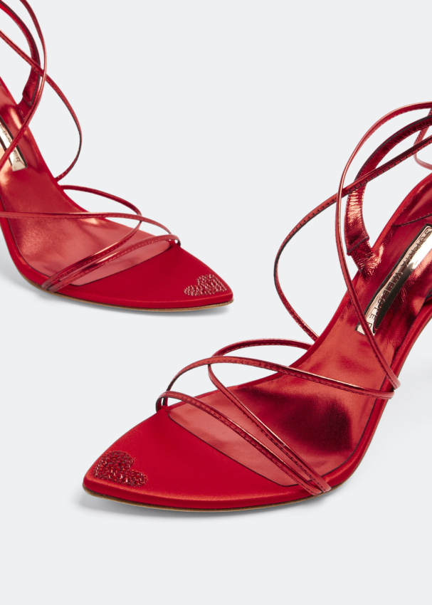 Sophia Webster Amora Valentine sandals for Women Red in KSA Level Shoes