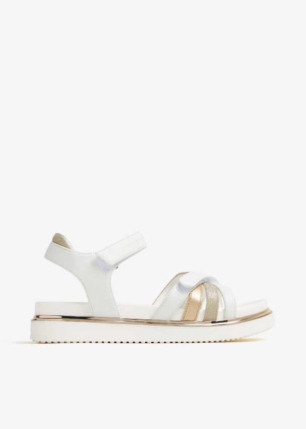 Little girl tommy hilfiger sandals deals