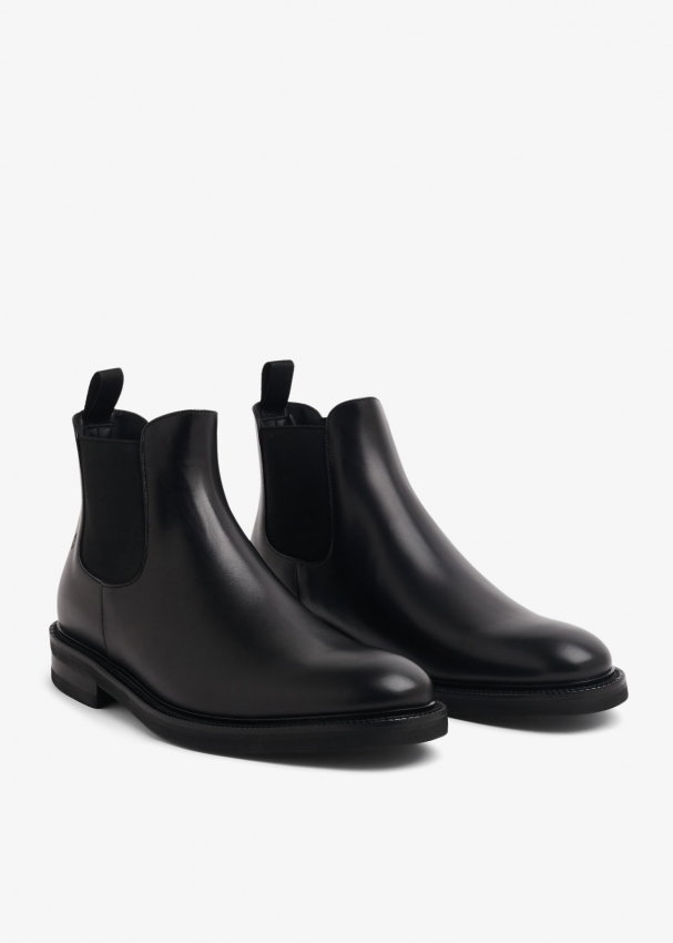 Black chelsea work sales boots
