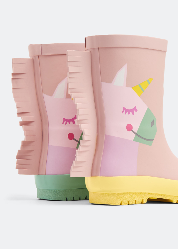 Womens unicorn rain boots store