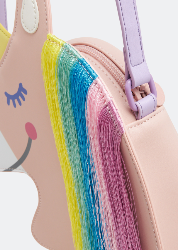 Stella McCartney Unicorn shoulder bag for Girl Pink in UAE Level Shoes