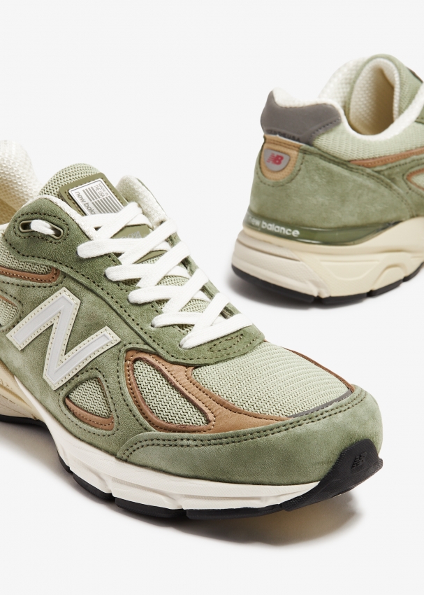 New Balance x Teddy Santis 990v4 'Made In USA' sneakers for Men - Green ...