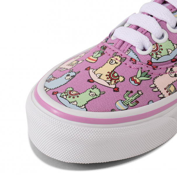 Vans Llama Party Authentic sneakers for Girl Pink in Kuwait Level Shoes