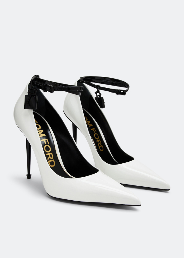 tom ford white pumps