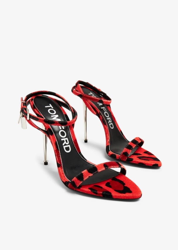 Tom ford red shoes hotsell