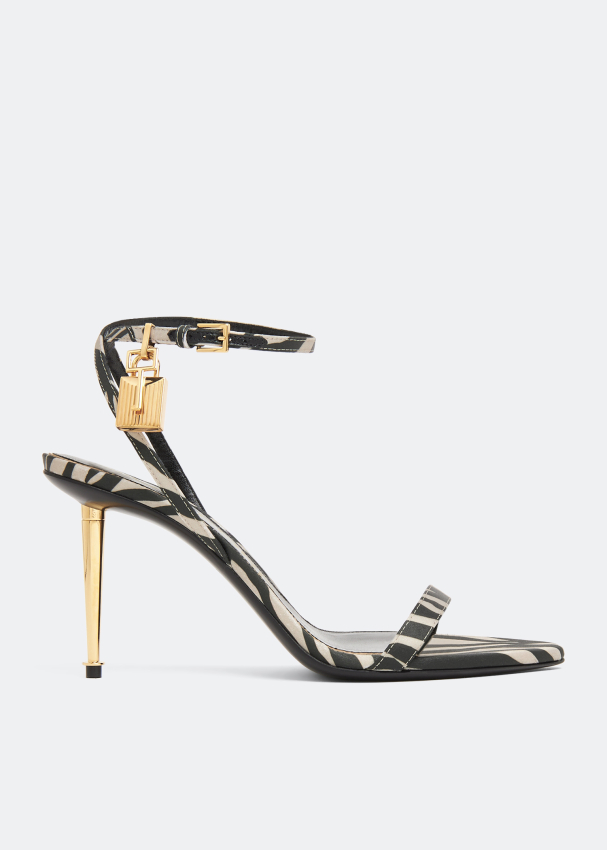 Padlock naked strap sandal cheap