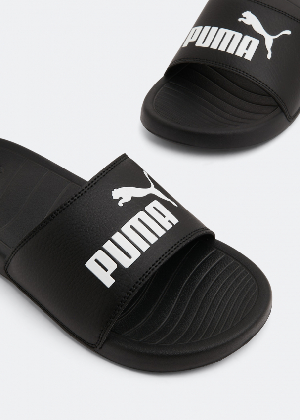 Puma Popcat 20 slides for Women Black in UAE Level Shoes