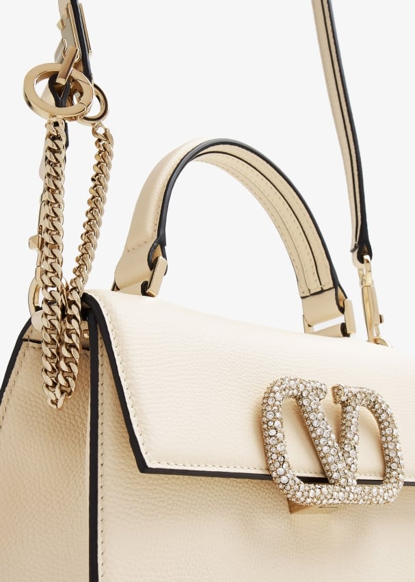 Valentino Garavani VSling small top handle bag for Women - White in UAE