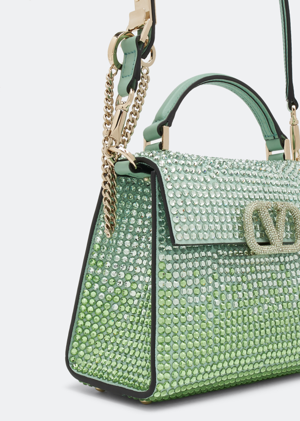 Valentino Garavani VSling mini top-handle bag for Women - Green in UAE