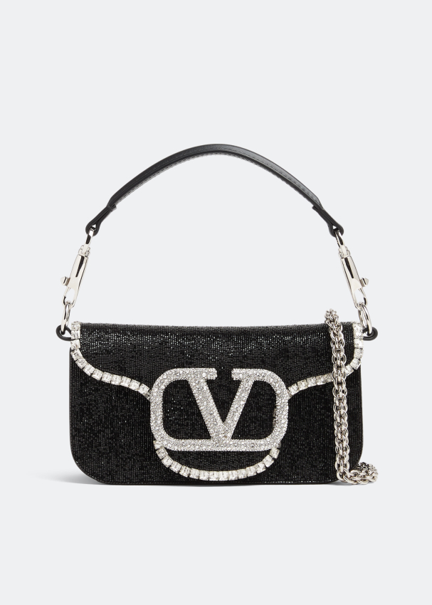 LOCÒ EMBROIDERED SMALL SHOULDER BAG