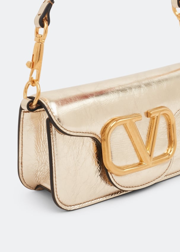 Valentino Uptown Small Leather Shoulder Bag in Tan — UFO No More