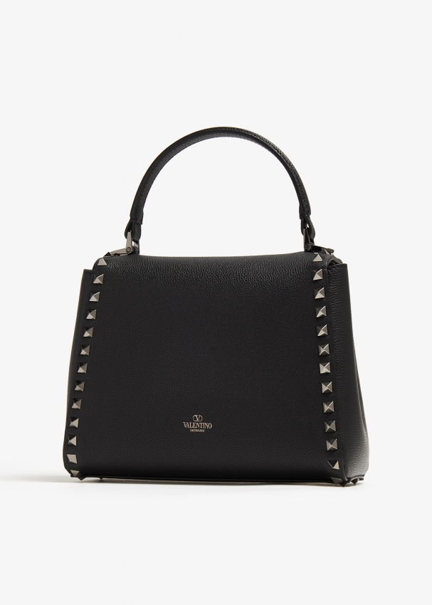 Valentino black studded 2025 bag