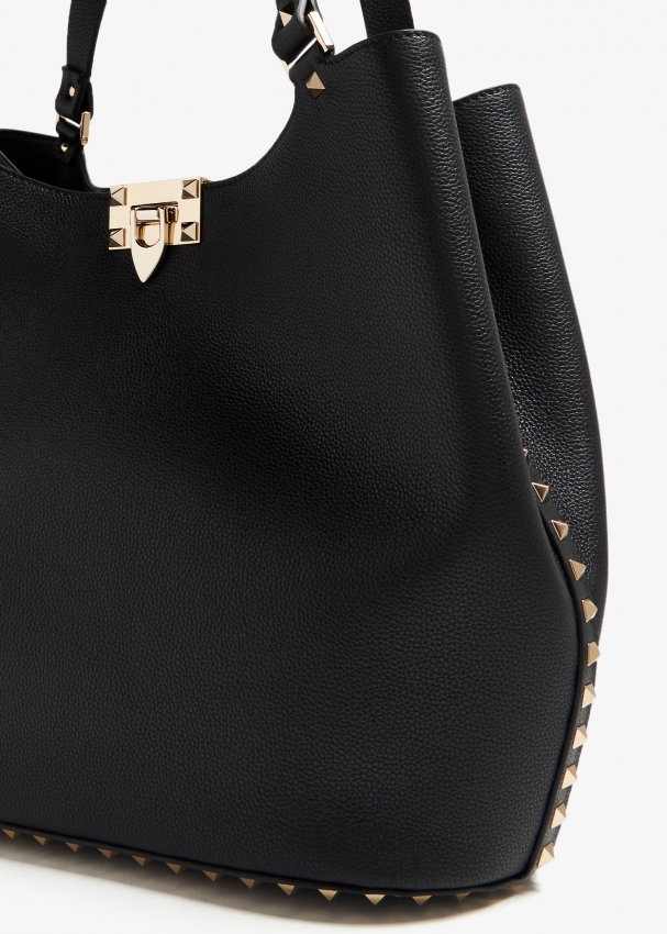 Valentino black tote clearance