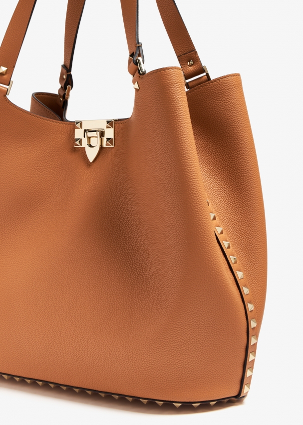 Valentino Garavani Rockstud tote bag for Women Brown in UAE