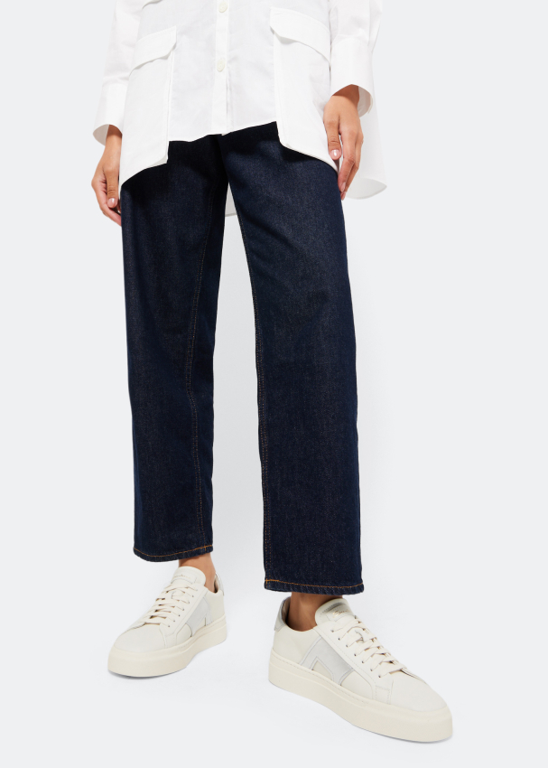 Santoni Double Buckle sneakers for Women - White in UAE