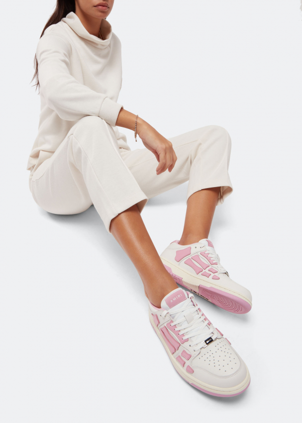 AMIRI Skel low-top sneakers for Women - White in KSA | Level Shoes