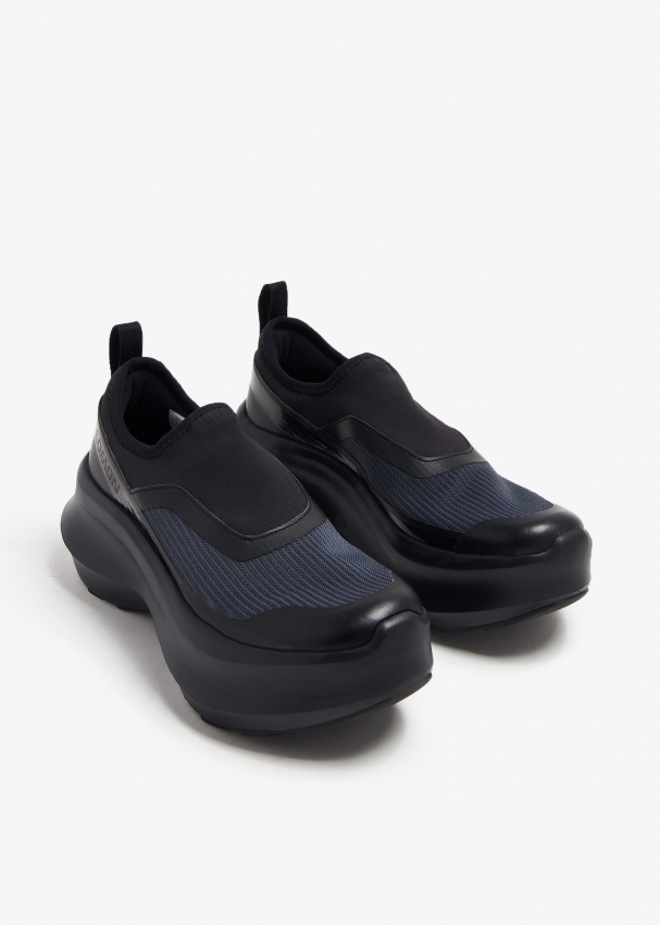 Comme des Garçons x Salomon slip-on platform sneakers for Women - Black ...
