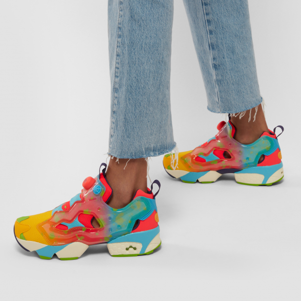 Reebok x Jelly Belly Instapump Fury sneakers for Women Multicolored in KSA Level Shoes