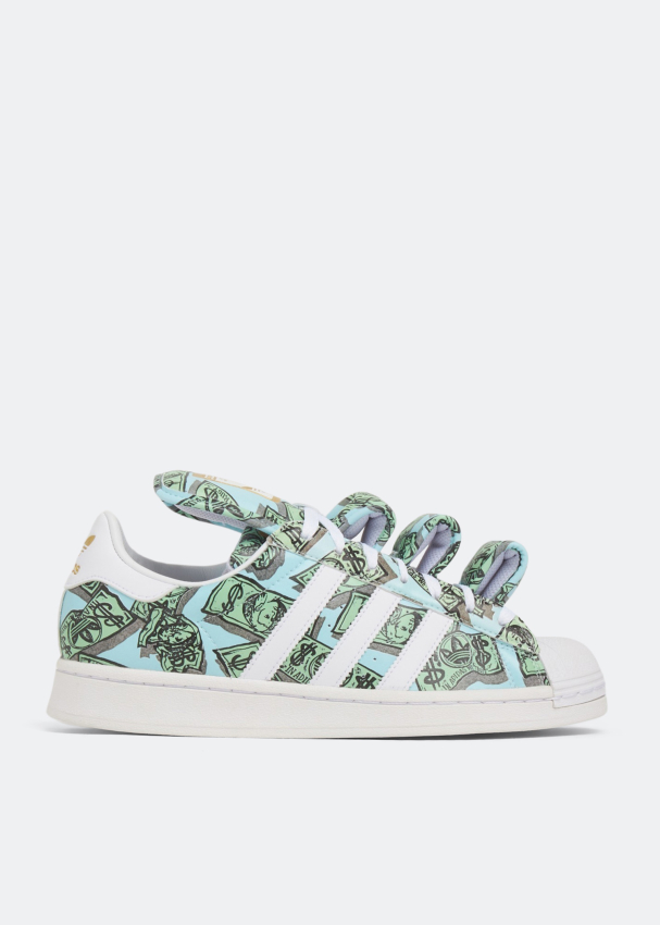 Adidas x Jeremy Scott Superstar sneakers for Women Printed in Bahrain Level Shoes