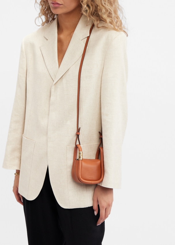 BOYY Wonton Charm bag for Women Brown in KSA Level Shoes