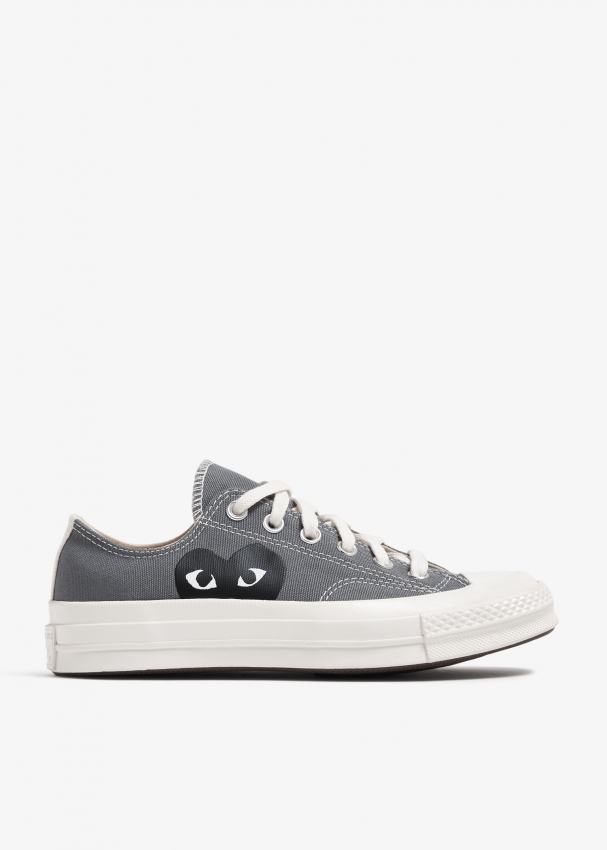 Comme des Garçons PLAY X Converse sneakers for Women - Grey in UAE ...