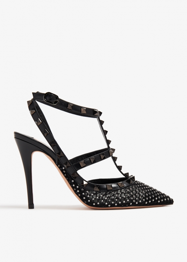 Valentino Garavani Rockstud pumps for Women - Black in Kuwait | Level Shoes