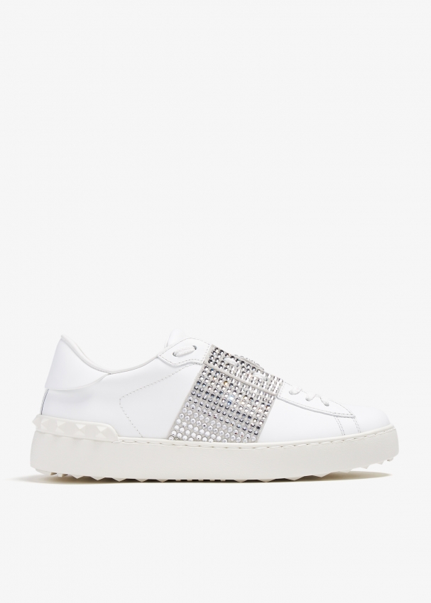 Valentino sneakers on sale silver