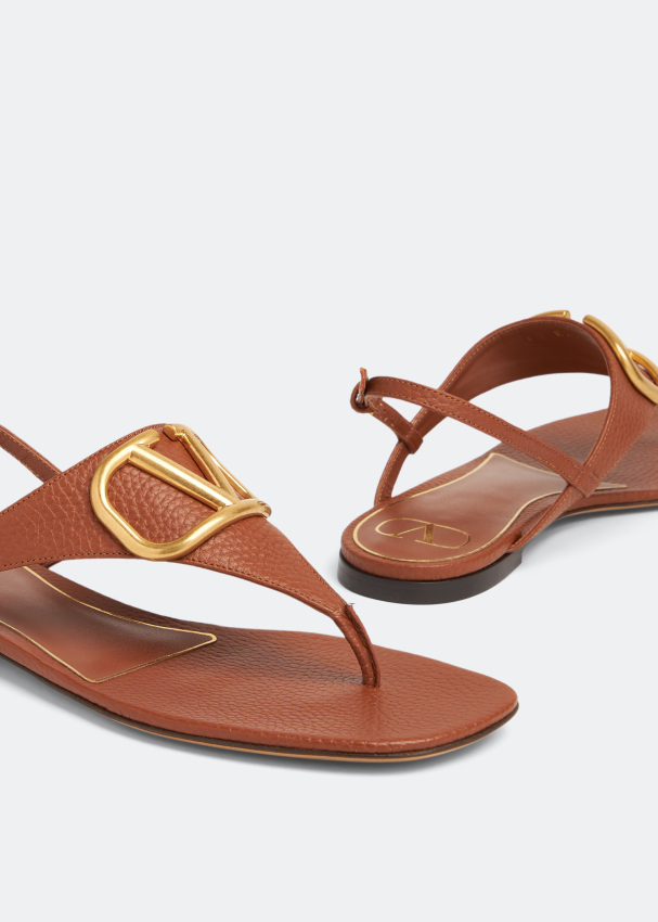 Valentino vlogo thong sandals clearance