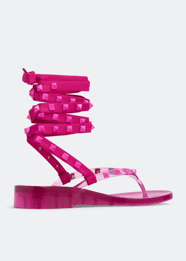 Rockstud flair slide 2025 sandal