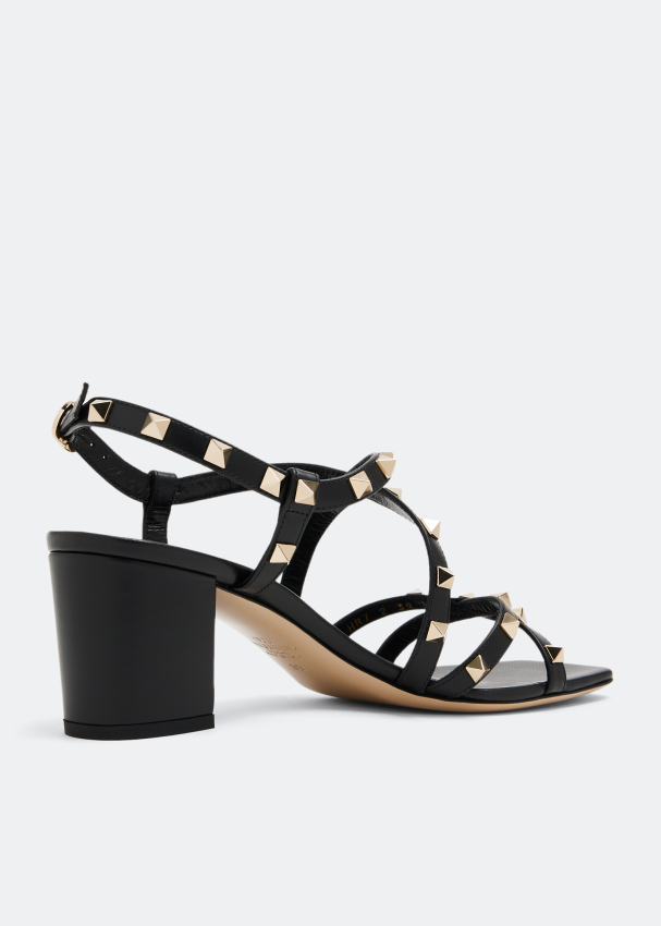 Valentino Garavani Rockstud sandals for Women - Black in UAE