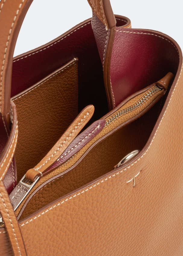 Tod's Leather mini bag for Women - Brown in UAE | Level Shoes