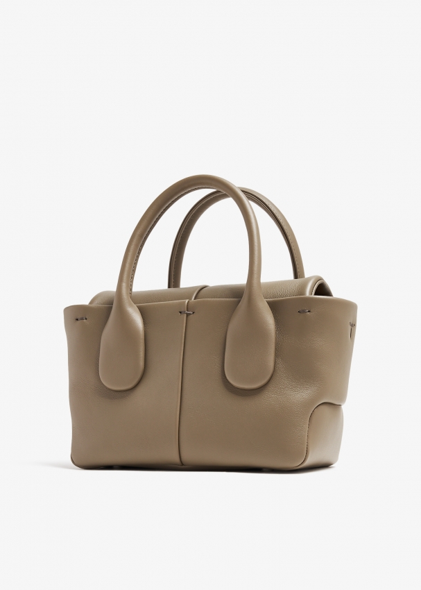 Tod's Di reverse mini bag for Women - Khaki in UAE | Level Shoes Tod's Di reverse mini bag for Women - Khaki in UAE | Level Shoes