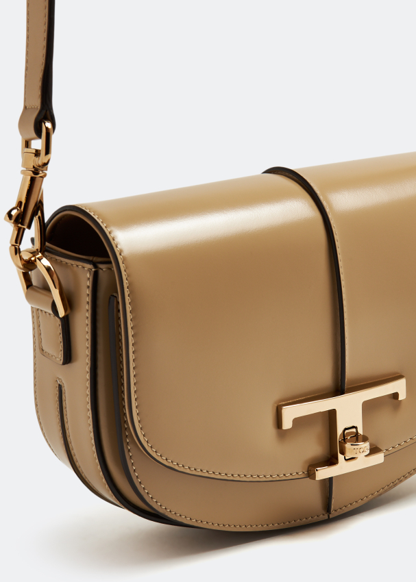 T Timeless Shoulder Bag in Leather Mini