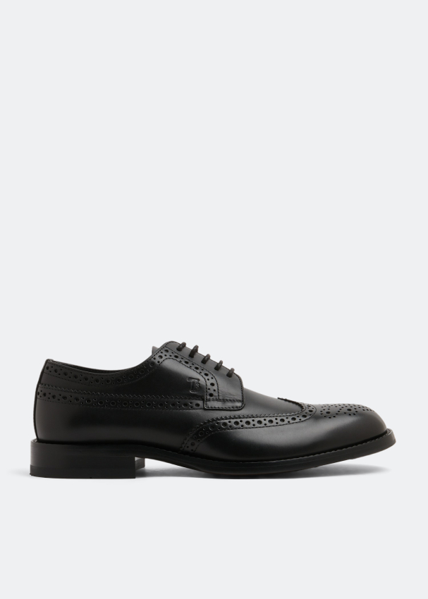 Next mens black cheap brogues