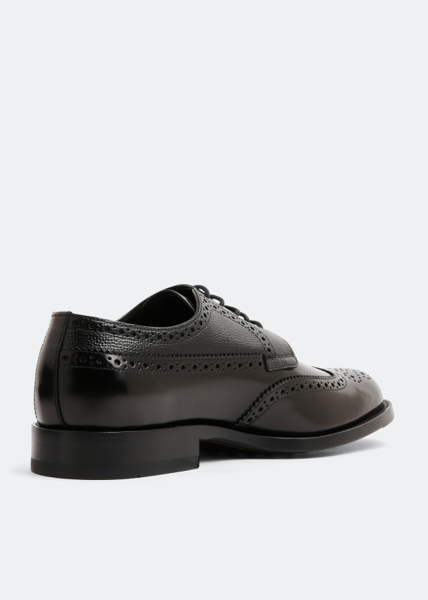 Tod s Leather lace up shoes for Men Black in UAE Level Shoes