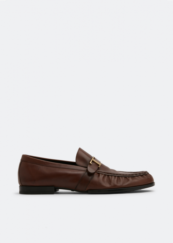 Mens leather loafers sale sales