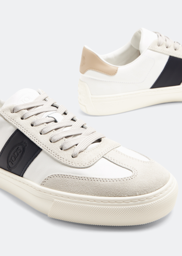 Low top discount leather sneakers