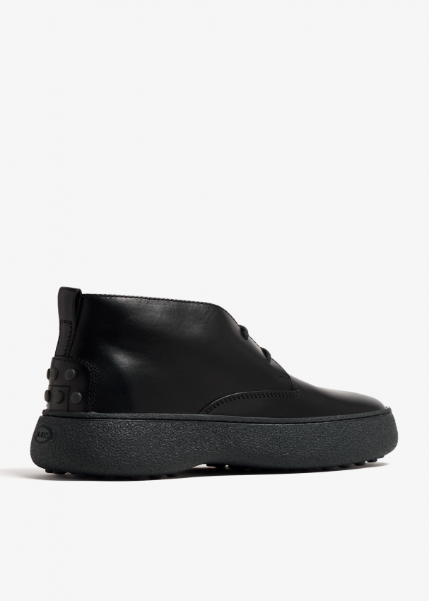 Tod s W. G. Desert boots for Men Black in UAE Level Shoes
