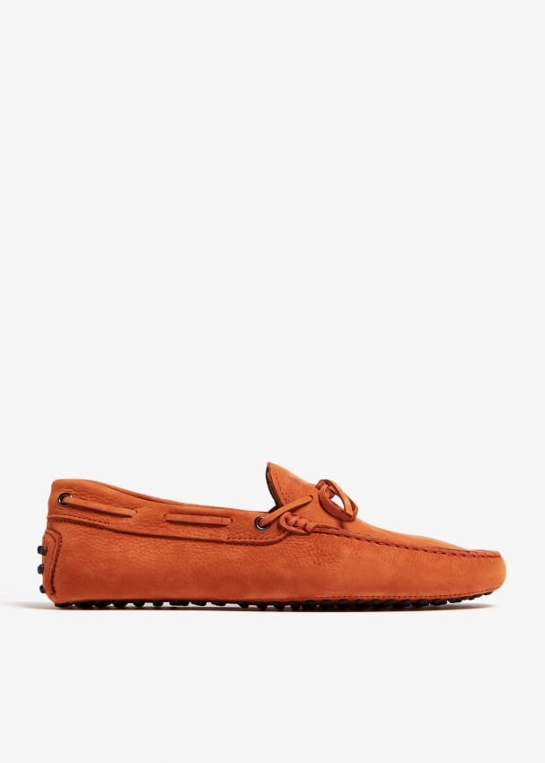 Mens orange driving shoes new arrivals