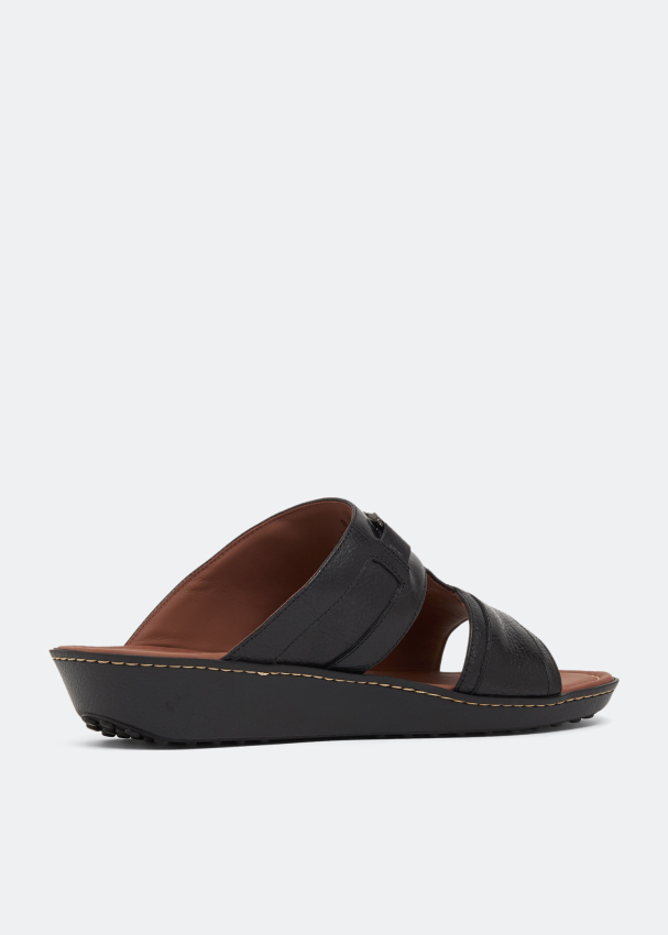 Tod s Double T sandals for Men Black in UAE Level Shoes