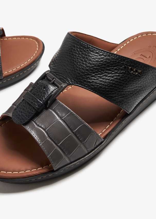 Mens all shop leather sandals