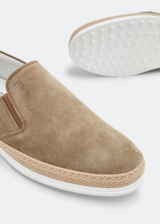 Suede slip ons new arrivals