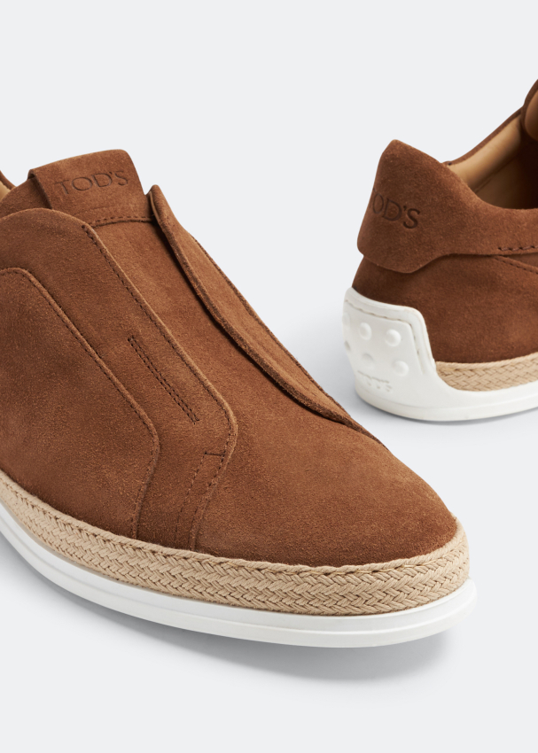 Tods sales suede sneakers