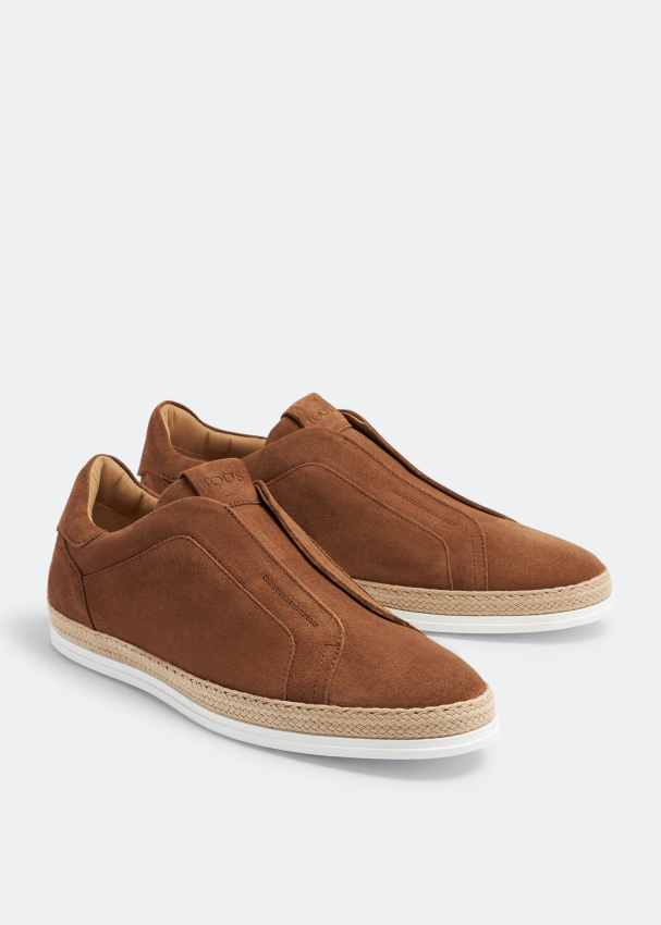 Suede slip sales on sneakers