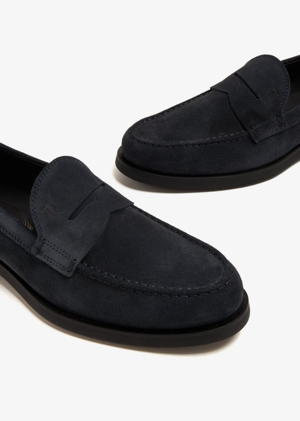 Formal suede loafers 2025