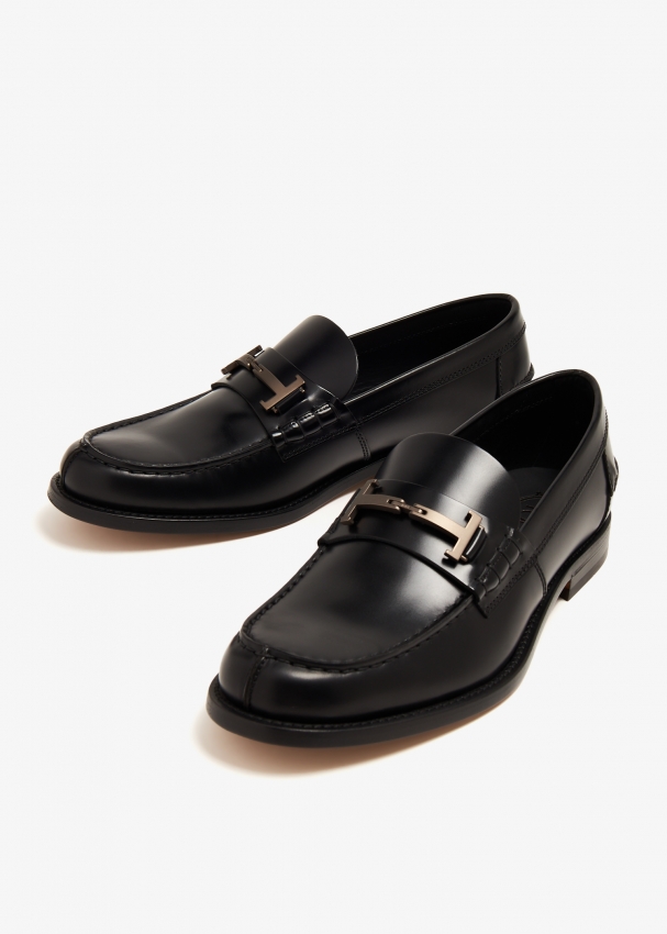 Formal black sale loafer shoes