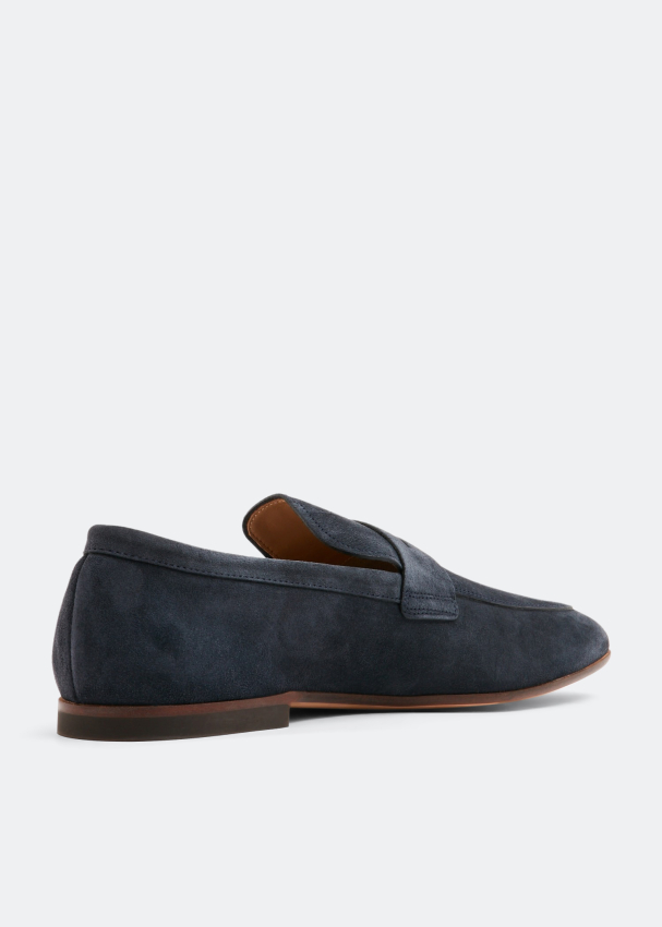 Tod s Suede loafers for Men Blue in UAE Level Shoes