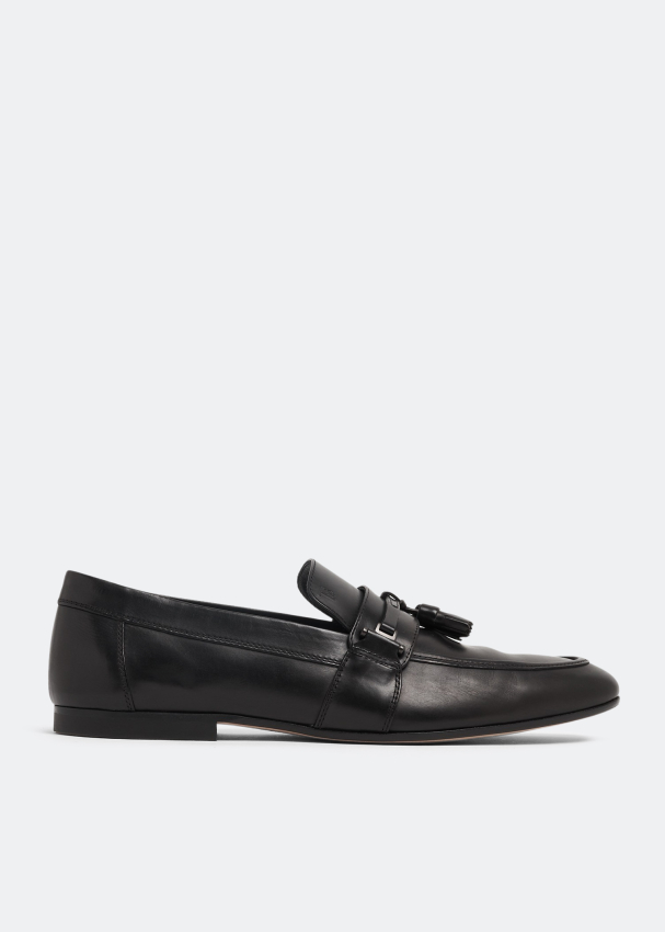 Leather clearance tassel loafers